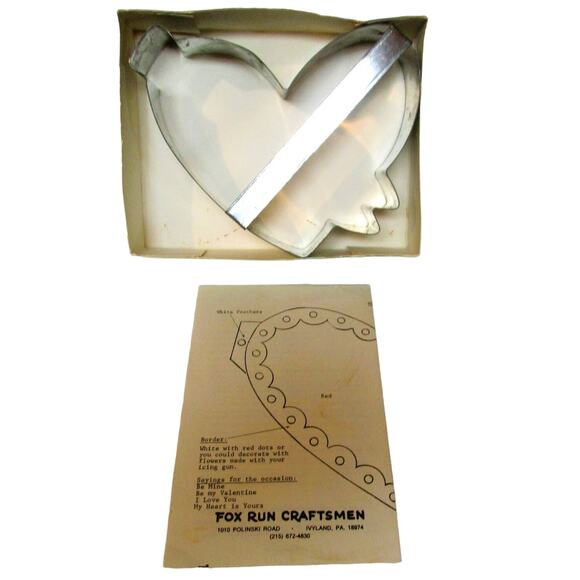 Shape a Cake Aluminum Cutter Heart Shaped Wedding, Valentine's Day, Anniversary - Picture 2 of 2